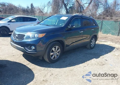 2013 Kia Sorento Lx из США, поврежденный, VIN 5XYKT4A62DG334959